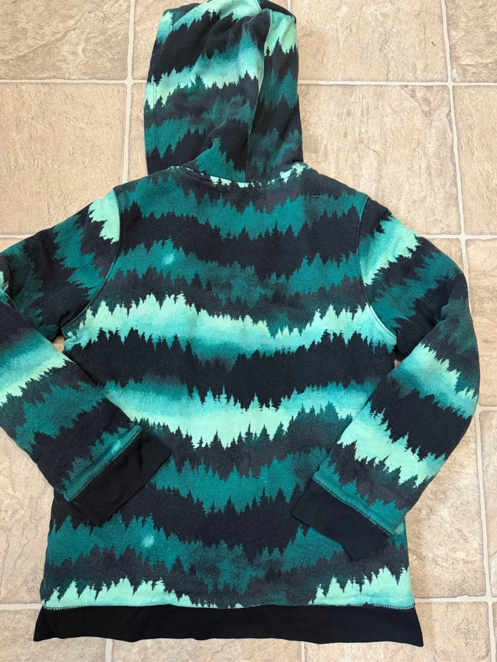 Kids Land’s End Reversible Hooded Zip-Up Sweatshirt